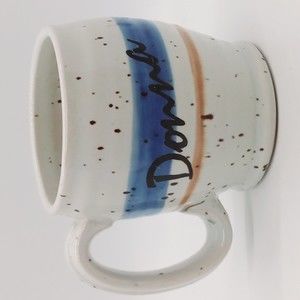 DONNA | CLAY IN MIND | SAN DIEGO, CA | HANDMADE SPECKLED GLAZED COFFEE MUG | CUP